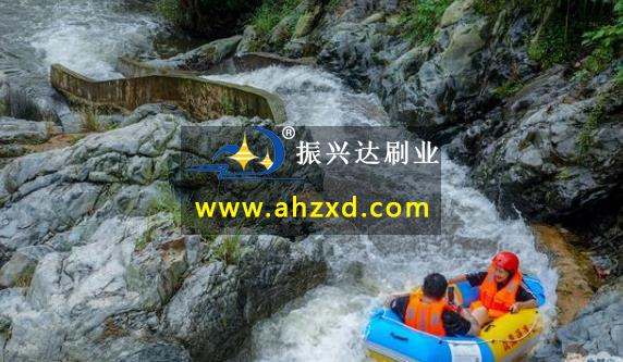 潜山凤凰源漂流景区惊险刺激 天柱山下顶级漂